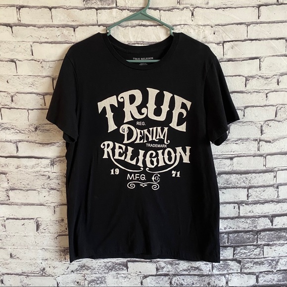 True Religion Other - True Religion Old Fashioned Crew Neck Tee